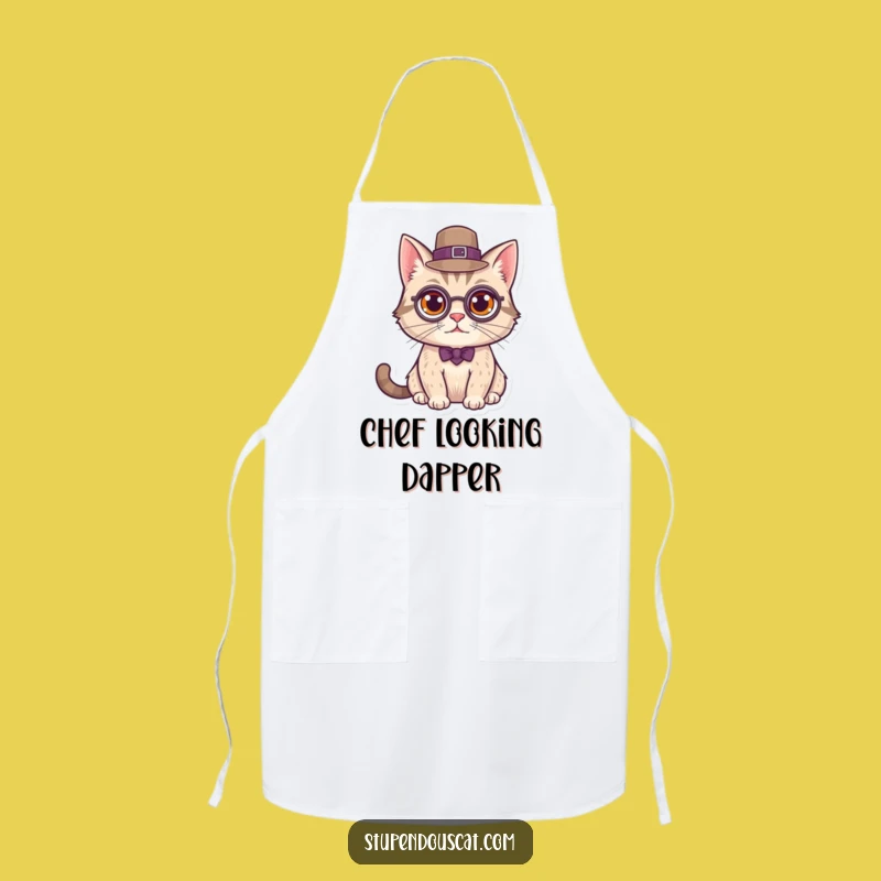 Funny Distinguished Chef Apron: Classy Cooking Style, Unique Funny Gift