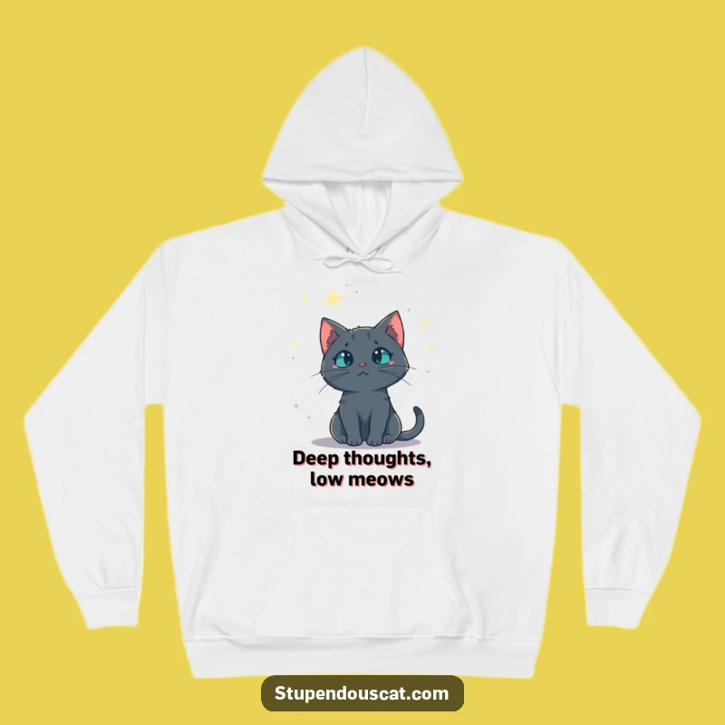 Funny Mysterious Cat Starry Sky Hoodie: Cozy Nights, Celestial Vibes, Best Funny Gift