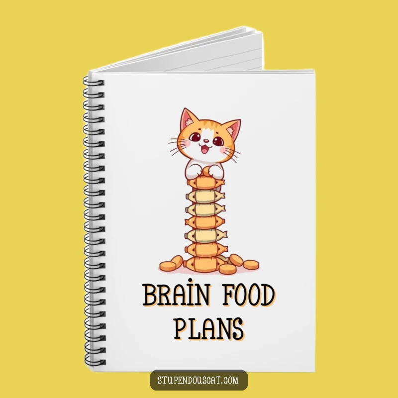 Funny Cat Balance Notebook - Precarious Journal for Your Focused Ideas