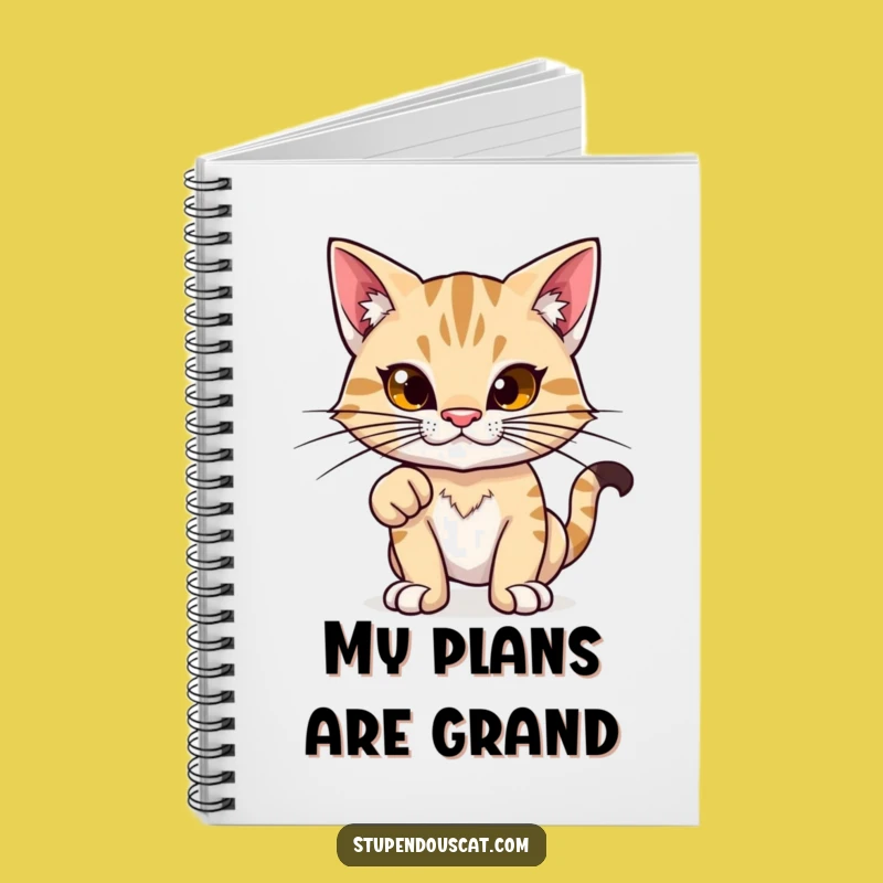 Funny Proud Feline Notebook: Journal Your Strength - Cute Funny Gift