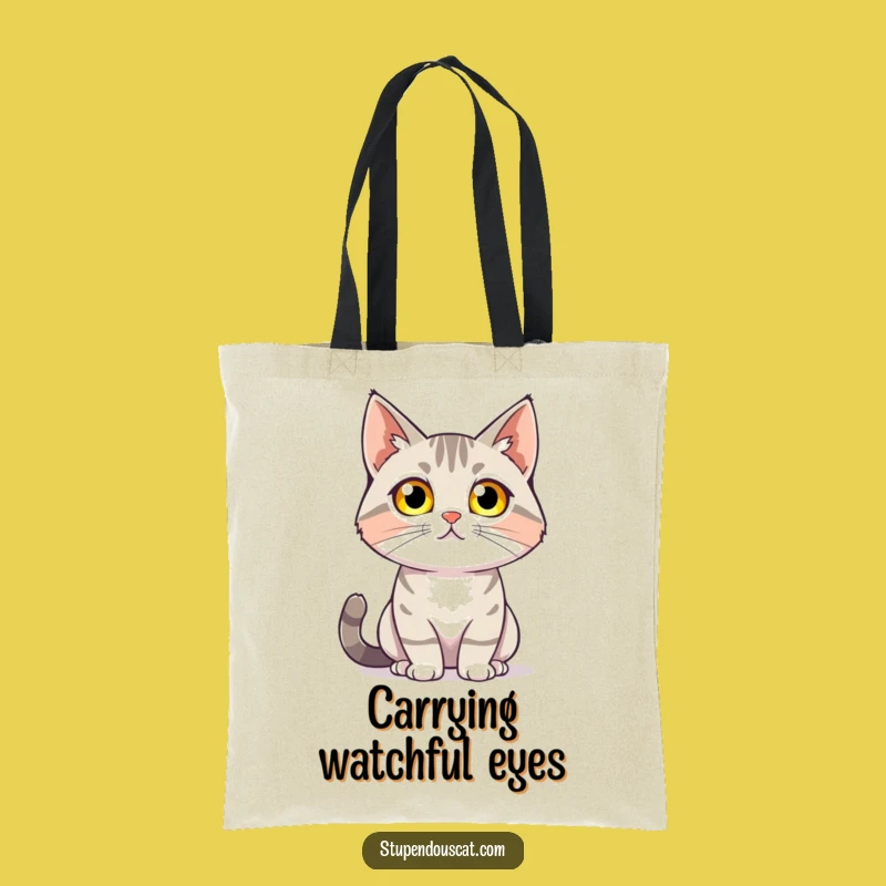 Funny Mystic Cat Tote Bag: Carry Your Vision, Perfect Gift